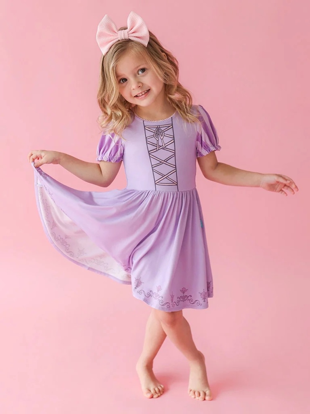 Posh Peanut Rapunzel Princess Twirl Dress